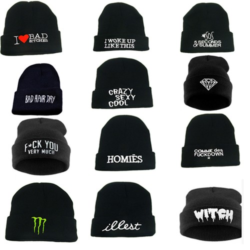 Hat Unisex Warm Winter Knit Fashion cap 