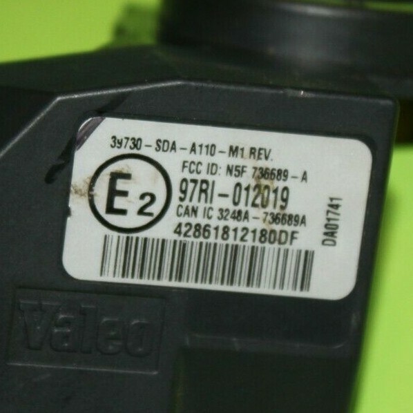 のん Honda Anti-Theft Ignition Immobilizer Antenna N5F736689A OEN