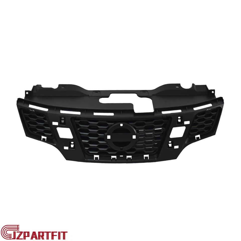 Fits 2013-2021 Nissan NV200 Front Upper Assembly Bumper Grille Matte Black 2PCS Foto 2 de 4