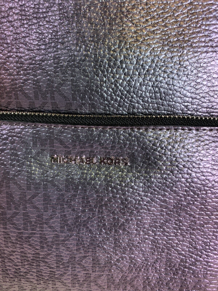 NWT MICHAEL KORS Wythe Backpack In Nickle Leather