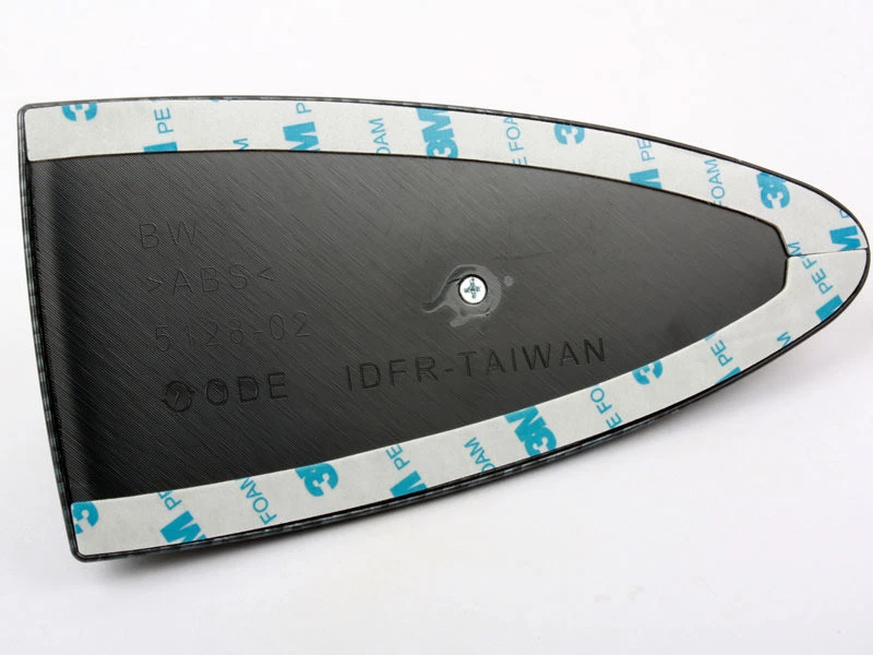 Carbon Look BMW Style Shark Fin Static Aerial Dummy Antenna Universal Fit - Imagem 2 de 3