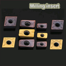 Square Small Parts CNC Blade Carbide Cutting Milling Steel Processing Tool