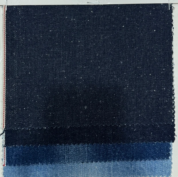 15.6oz Nep Selvedge Denim Fabric Dark Blue Premium Raw Selvadge Jeans Cloth - Image 2 of 4