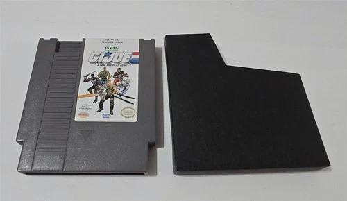 X-902 VINTAGE ORIGINAL NINTENDO NES GI JOE VIDEO GAME - NICE WORKING!