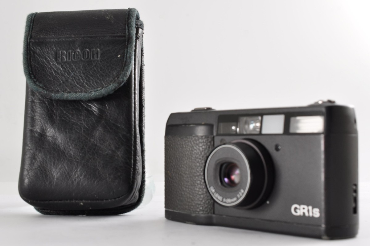 RICOH - RICOH GR1s ブラック Ricoh GR1s Black Point & Shoot 35mm Film Camera [Exc+] Japan