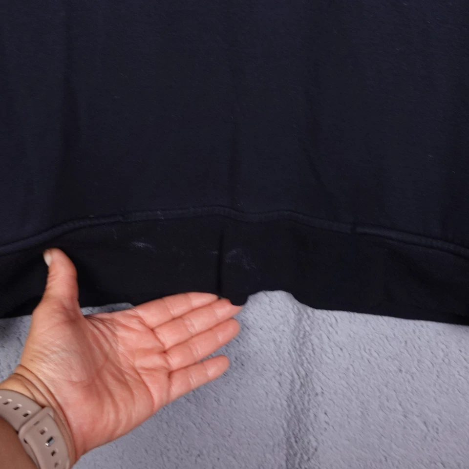 Pullover de golf Travis Mathew para hombre XL negro Aleca 1/4 cremallera bandera americana elástico Foto 3 de 4