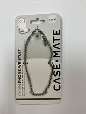 Case-Mate CHAIN Phone Wristlet Universal -SILVER