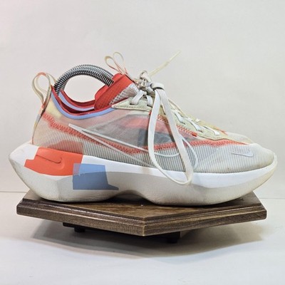 Nike Vista Lite Shoes Womens Size 8.5 White Red Mesh Running Sneakers CJ1649-100