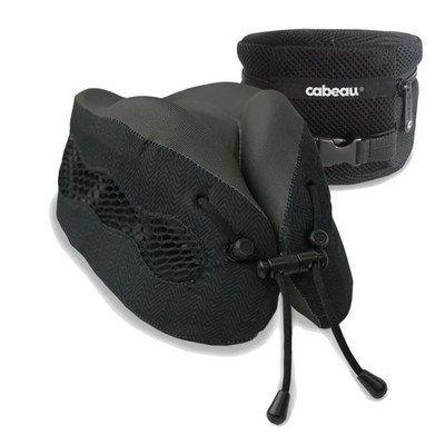 Almohada De Viaje Con Ventilacion De Aire Y Espuma Viscoelastica De Lujo