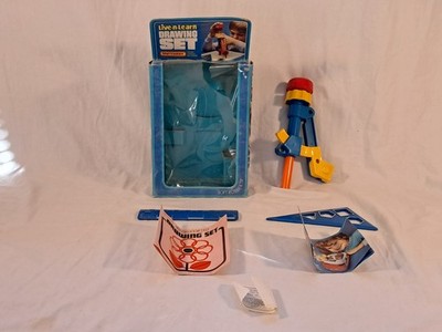 Retro Matchbox Live-n-Learn Drawing Set Window box 1980 1980s LL-900