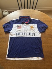 VTG U.S. Polo Assn USA Team Polo Big Patches ...