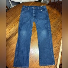 Wrangler Cowboy Cut 13MWZBP Husky Jeans Blue Denim Boys Size 18 Husky