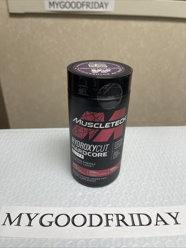 Hydroxycut Hardcore Elite,100 Rapid Extreme Energy Release Thermo Cap Exp:5/2027