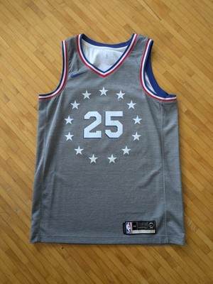 Nike NBA Philadelphia 76ers Ben Simmons Jersey  City Edition Grau   Gr. M (44)