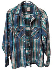 Vintage Outdoor Exchange Flannel Shirt, Size XL By Measurements