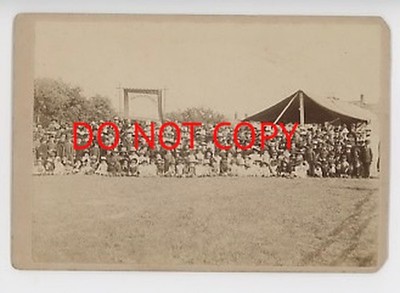 Männer & Frauen Menge Arbeiten Ausflug Kabinett Karte Foto (T604)