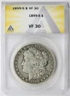 1899-S Morgan Dollar $1 VF 30 ANACS