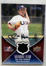 2009 Upper Deck - USA National Team Chris Hernandez #USA-CH Game Jersey...