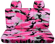 Truck Bench Seat Cover Urban Camo Pink Fit 92-93dodge Ram150-250-350 Bench2hr