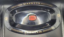 Large Vintage Watneys Ashtray Bristol Pottery Ceramic 14" x 8.5"
