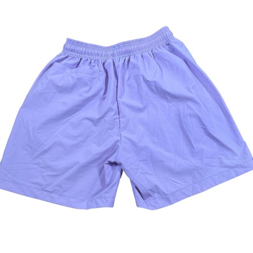 Chaos League Athletic Shorts Size XS Purple Skull Embroidered Elastic Waist - Picture 3 of 6