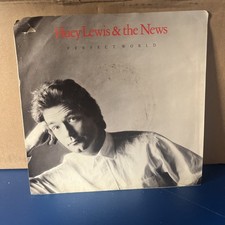 Huey Lewis & The News-"Perfect World" 1988 Chrysalis – VS4 43265 Vinyl, 7"
