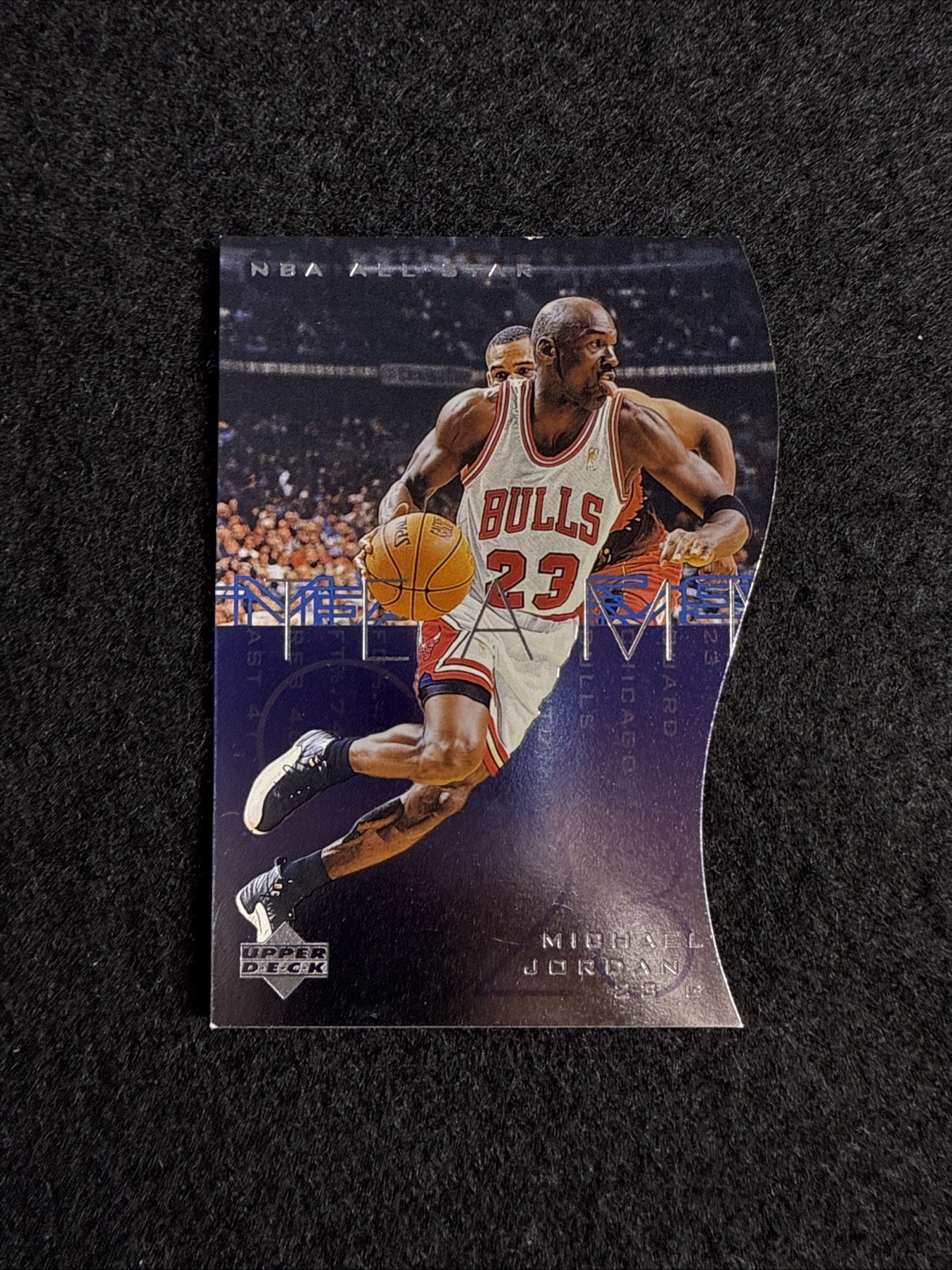 1997-98 Upper Deck - Teammates Die Cut Michael Jordan #T59
