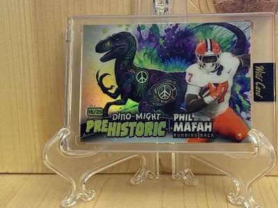 Phil Mafah 2024 Dino-Might Prehistoric Running Back Card 16/25 Dallas Cowboys