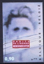 Belgium, 2008, COB 3859 Imperforated: €10, 60 Years of Human Rights, MNH