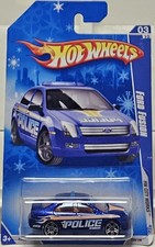 Hot Wheels 2009/109 - Snowflake Card - HW City Works - Ford Fusion /K32