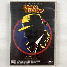 Dick Tracy DVD 1990 Warren Beatty Al Pacino Madonna Crime Thriller