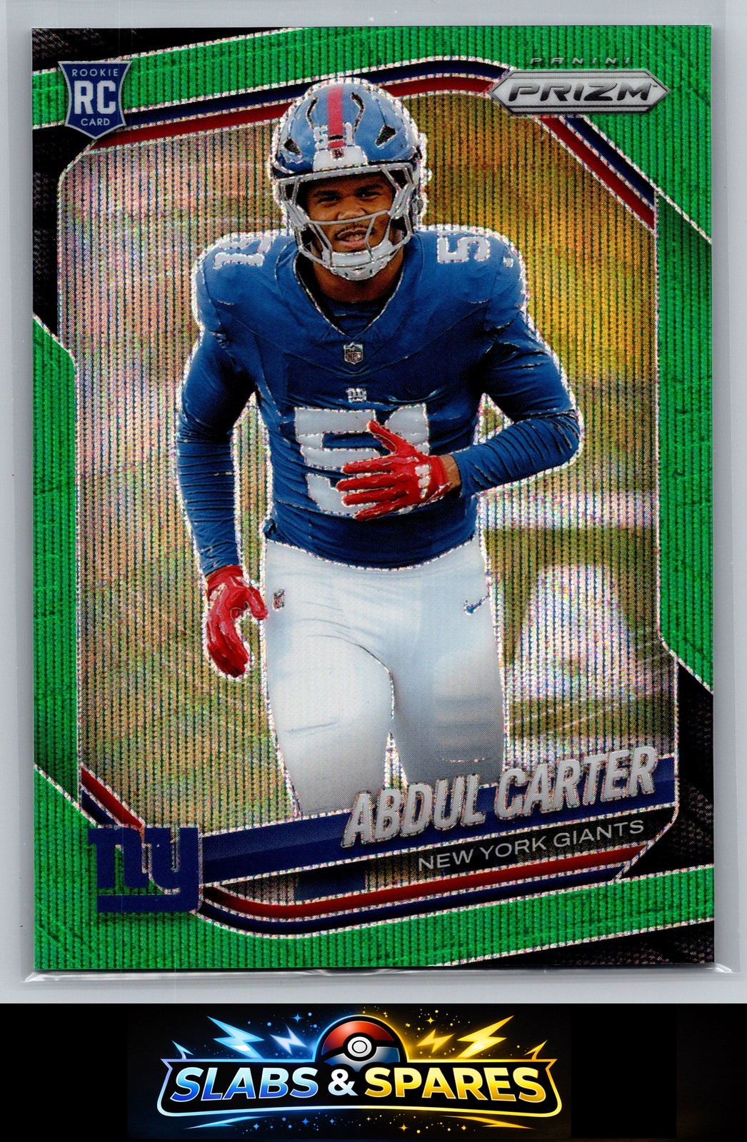 2025 Panini Prizm #394 Abdul Carter Green Wave