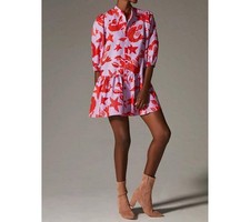 Farm Rio Lobster Sky Mini Dress Size XS