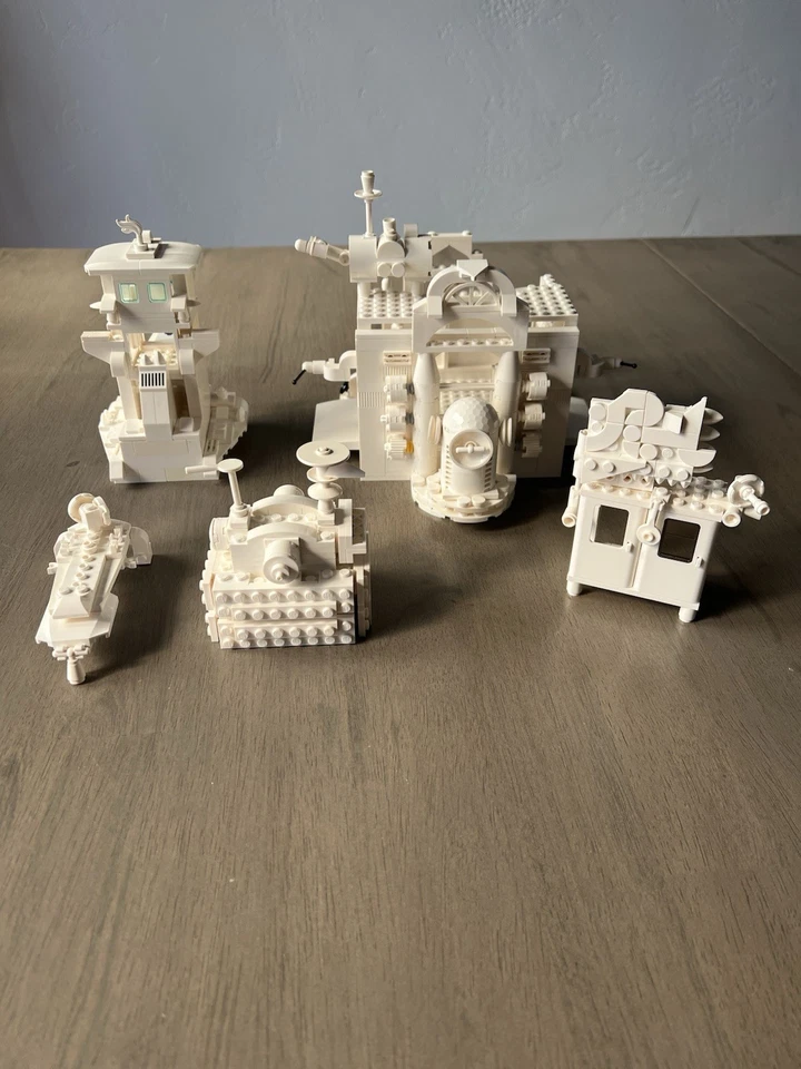 Placa de ladrillo LEGO blanca 6 libras 6 OZ especialidad Star Wars Palacio de invierno nieve sin usar, en caja Foto 2 de 4