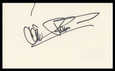 Cliff Robertson Charly Authentic Signed 3x5 Index Card Autographed BAS #BV59091 Cliff Robertson Charly Authentic Signed 3x5 Index Card Autographed BAS #BV59091
