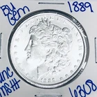 1889 BU UNCIRCULATED MORGAN SILVER DOLLAR AUTHENTIC U.S. MINT FREE SHIPPING 6308