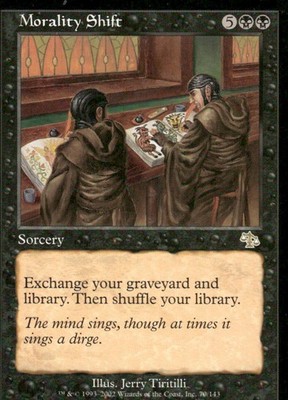 Morality Shift - LP - Judgment JUD - 70 - MTG Magic
