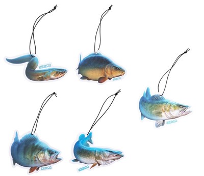 Zebco Target Fish Air Freshener / Duftbaum Für Angler