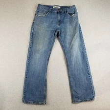 Lee Jeans Men's Sz 32X27  Blue Wash Relaxed Fit Bootcut Normcore Workwear