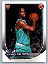2025-26 Bowman Basketball Sion James #33 (RC)