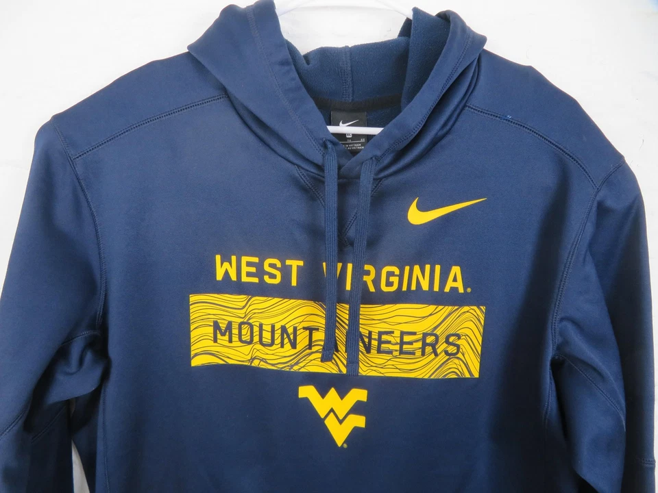 West Virginia Mountaineers Hoodie Mens XL NCAA Football Nike Pullover Fleece - Image 2 of 4