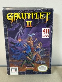Gauntlet II 2 Nintendo NES Video Game - CIB W/ box and manual