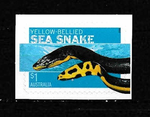 Australia 2006 Yellow-Bellied Sea Snake Self Adhesive SC# 2571 MNH Mint/Never H