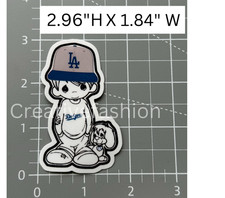 NEW Los Angeles Dodgers LA Dodgers Baseball Logo Vinyl Sticker 3