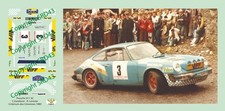 Decals 1/43 Porsche 911 SC Christian Gardavot critérium des Cévennes 1985