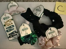 Conair Wicked Hair Accessories bundle of 5 NEW Dress up Gift Scunci (Bundle C)