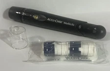 Accu-chek Multiclix Lancing device With Clear AST cap discontinued model