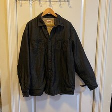 Wrangler Black Jean Shacketjacket
