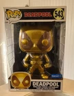 Pop! Figure Super Sized Gold Deadpool Marvel Funko #543 Vaulted Exclusive