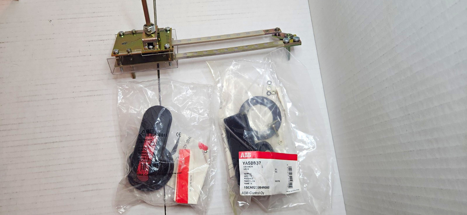 ABB OTZW 6 Black Handle Kit w/ Rod Linkage Hardware Instructions YASDB37